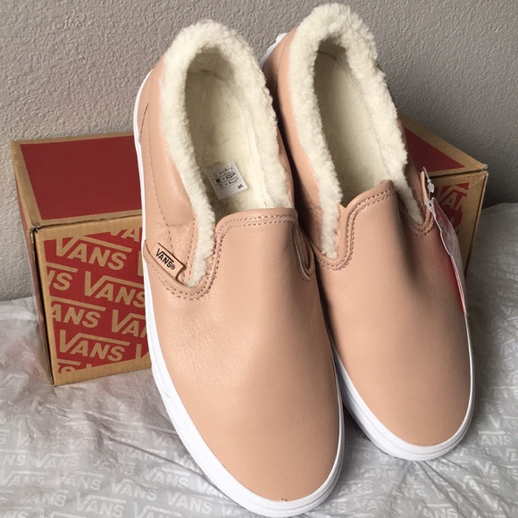 mahogany rose vans slip on